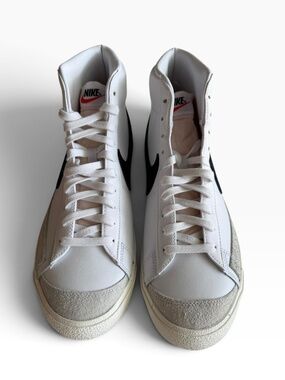 Nike Blazer Mid ’77 Vintage White Black BQ6806-100 Men’s 11.5 NEW
